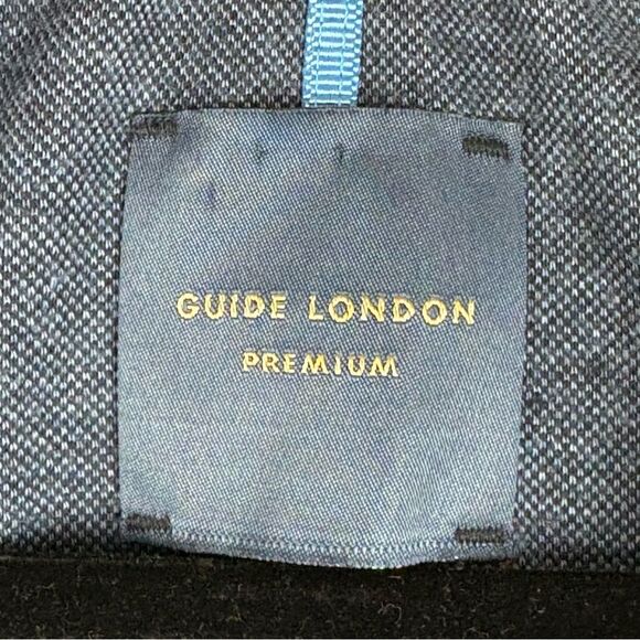 Guide London Smart Polo Blue Shirt Sz XL Hidden Skull Print - Picture 3 of 15